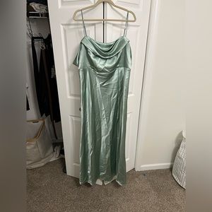 Body Grey Sage Mia Convertible bridesmaid dress